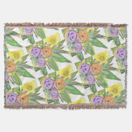 Gerberas Daisy Decke (Vorderseite)