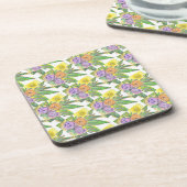 Gerberas Daisy Getränkeuntersetzer (Linke Seite)