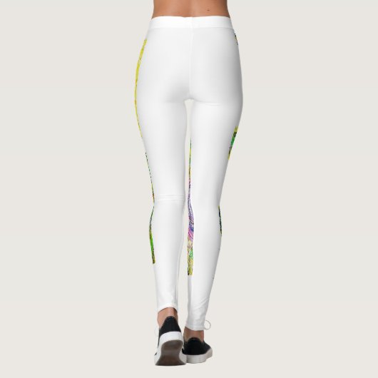 Gerberas Daisy Leggings (Rückseite)
