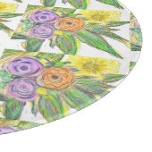 Gerberas Daisy Schneidebrett (Ecke)