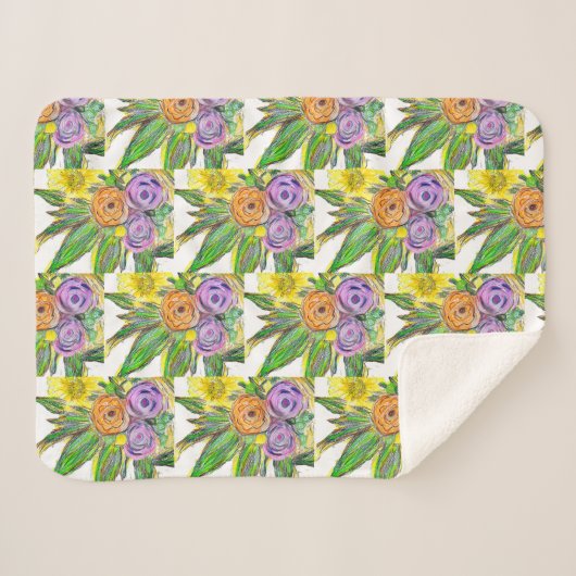 Gerberas Daisy Sherpadecke (Vorderseite (Horizontal))