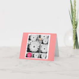 Gerberas Dankeskarte