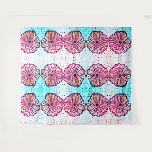 Gerberas germini wandteppich (Vorderseite (Horizontal))