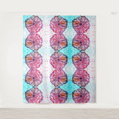 Gerberas germini wandteppich (Vorderseite)