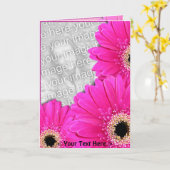 Gerberas Greetings Karte (Gelbe Blume)