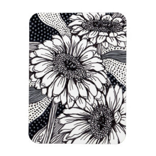 Gerberas Magnet