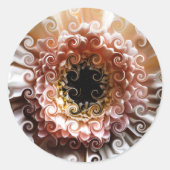 GERBERAS RUNDER AUFKLEBER (Vorderseite)