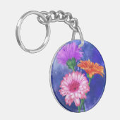 Gerberas Schlüsselanhänger Geschenk Schöne Blume (Vorderseite links)