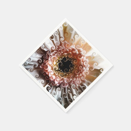 GERBERAS SERVIETTE (Ecke)