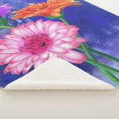 Gerberas Sherpa Blanket Sherpadecke (3/4)