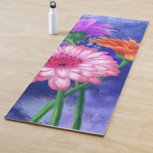 Gerberas Yoga Mat Yogamatte