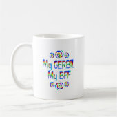 Gerbil BESTE FREUNDIN Kaffeetasse (Links)