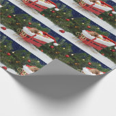 Gerbil Christmas Geschenkpapier (Ecke)