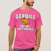 Gerbil Desert Mouse Owner T-Shirt (Vorderseite)