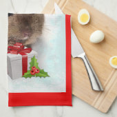 Gerbil Greetings Kitchtuch Geschirrtuch (Viertel Falte)