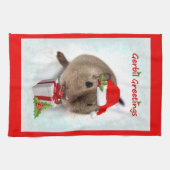 Gerbil Greetings Kitchtuch Geschirrtuch (Horizontal)