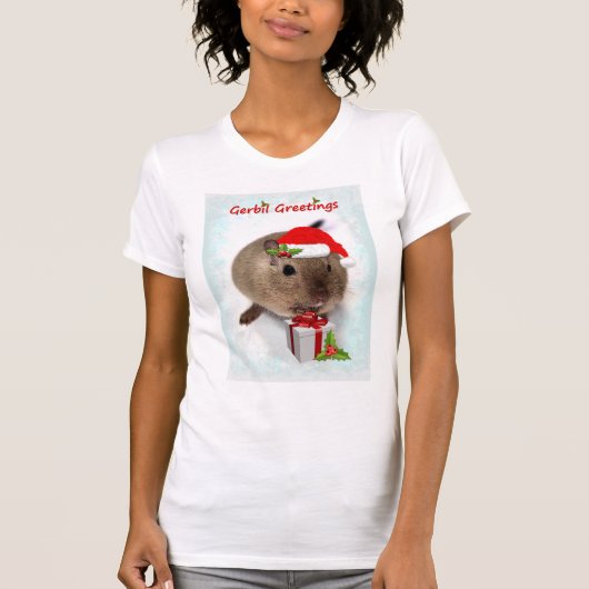 Gerbil Greetings T-Shirt (Vorderseite)