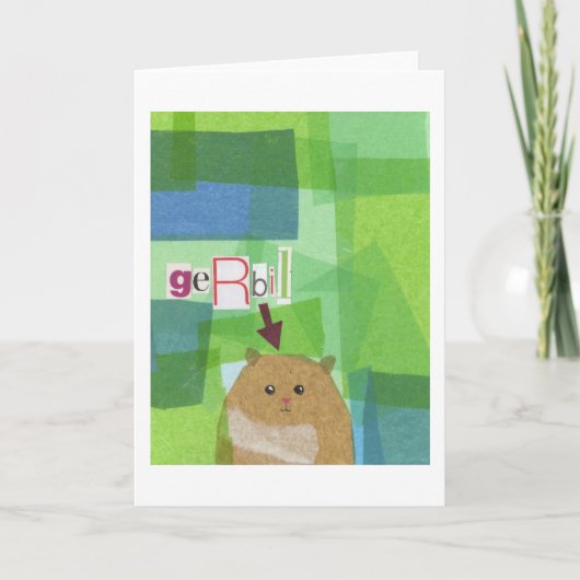 Gerbil Karte (Vorderseite)