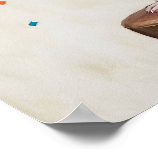 Gerbil & Konetti Poster (Ecke)