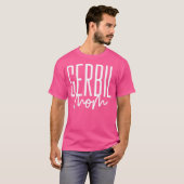 Gerbil Mama Niedlich Mama T-Shirt (Vorne ganz)