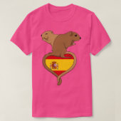 Gerbil Spain light T-Shirt (Design vorne)