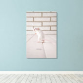 Gerbil stehend leinwanddruck (Insitu (Holzboden))