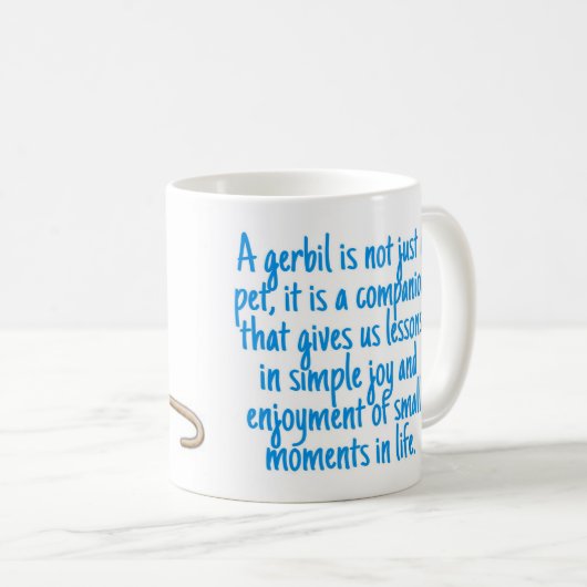 Gerbil Tasse (VorderseiteRechts)