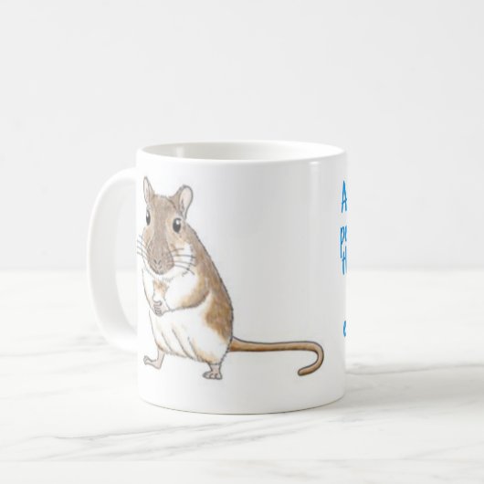 Gerbil Tasse (Vorderseite Links)