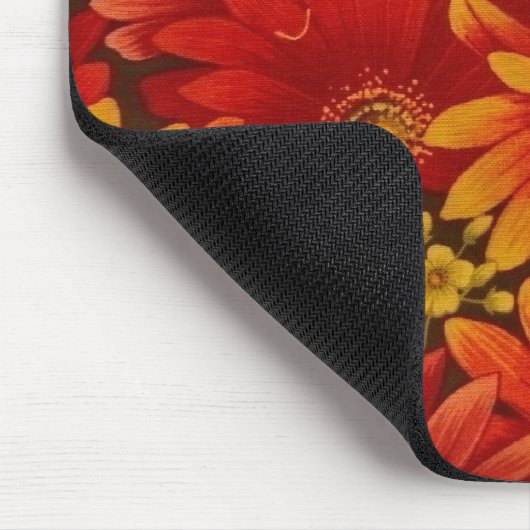 Gerbra Daisies Mousepad (Ecke)