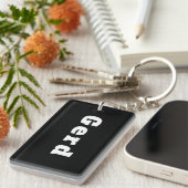 Gerd Schlüsselanhänger (Vorderseite rechts)