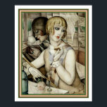 Gerda & Lili #2 Art Deco Print 16 x 20 Poster<br><div class="desc">Gerda Wegener und Ehefrau Einar Wegener aka Lili Elbe 16 x 20 Art Deco Print</div>