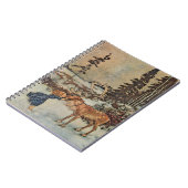 Gerda und Reindeer von Dulac Vintag Notizblock (Linke Seite)