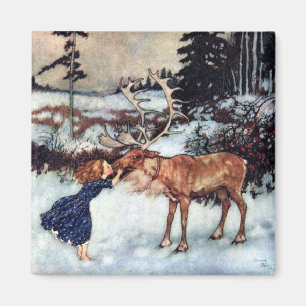 Gerda vom Schnee-Königin-Magneten Magnet