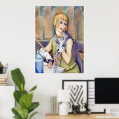 Gerda Wegener Lili Elbe Poster (Heimbüro)