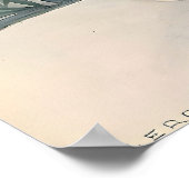 Gerda Wegener - Portrait einer Frau, Art Déco Poster (Ecke)