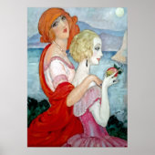 Gerda Wegener - Sur la Route d'Anacapri, Art Déco Poster (Vorne)