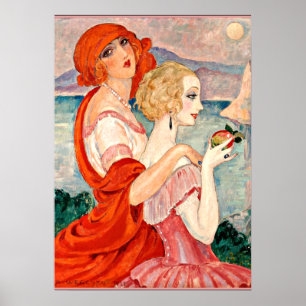 Gerda Wegener - Sur la Route d'Anacapri Poster
