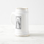 Gerechtigkeit Bierglas (Vorderseite Links)