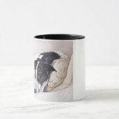 "Gerechtigkeit" Borzoi/russische Tasse (Zentrum)