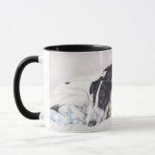 "Gerechtigkeit" Borzoi/russische Tasse (Links)
