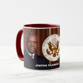 Gerechtigkeit Clarence Thomas - US-Oberstes Tasse (Vorderseite Links)