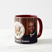 Gerechtigkeit Clarence Thomas - US-Oberstes Tasse (VorderseiteRechts)