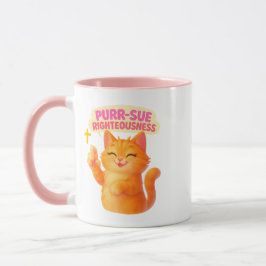 Gerechtigkeit erstreben - Christlich Tasse