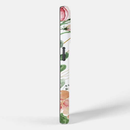 Gerechtigkeit, Floral Micah 6:8 Case-Mate iPhone Hülle (Rückseite / Rechts)