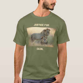 Gerechtigkeit für Cecil mit Jericho die T-Shirt