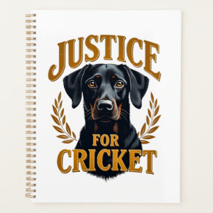 Gerechtigkeit Für Cricket Vintage Hundedenkmal Typ Planer