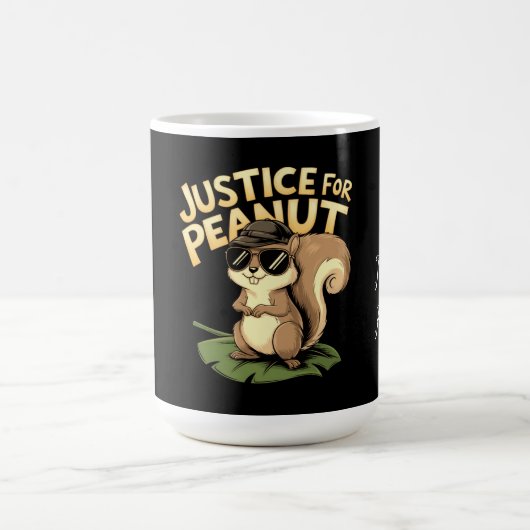 Gerechtigkeit für Erdnuss: Das Eichhörnchen, das H Kaffeetasse (Mittel)
