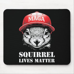 Gerechtigkeit für Erdnuss Das Eichhörnchen lebt Pr Mousepad