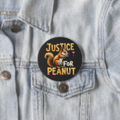 Gerechtigkeit für Erdnuss Das Eichhörnchen P’nut P Button (Beispiel)