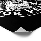 Gerechtigkeit für Erdnuss Das Eichhörnchen - P’nut Poster (Ecke)